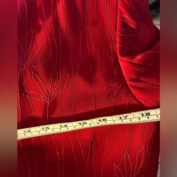 Albert Nipon Vintage Jacquard Embroidered Blazer - Picture 9 of 10